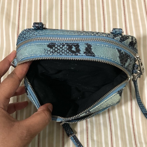 Zadig & Voltaire Boxy XL Wild Leather Shoulder Bag - Picture 11 of 16